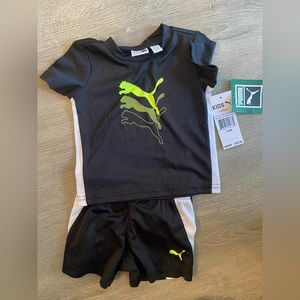 PUMA baby boy shorts set nwt 3-6months